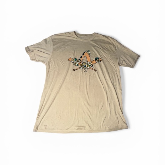 State Forty Eight Tops - Tan Graphic Men's T-Shirt